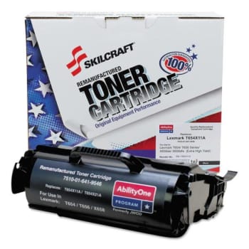 Image for Skilcraft Remanufactured T654x11a Extra High-Yield Toner, 25000 Pg-Yld, Bk from HD Supply