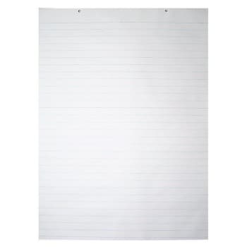 Pacon® White Ruled Easel Pad Drawing Paper 24" X 32"