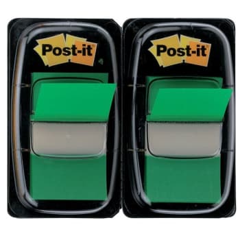 Image for Post-It® Green Flags 1" x 1-7/10", Package Of 2 from HD Supply