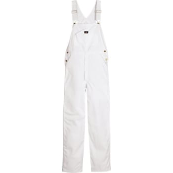 Image for Dickies 38W x 30L White Painter Bib Overalls from HD Supply