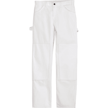 Dickies 34w X 32l White Double Knee Painter Pants