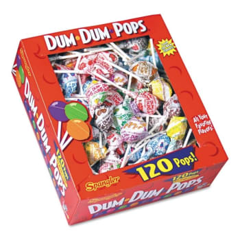Image for Spangler® Assorted Flavors Individually Wrapped Dum-Dum-Pops Package Of 120 from HD Supply