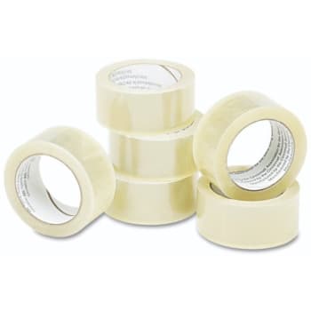 Image for Skilcraft Commercial Package Sealing Tape, 3, 2 X 55 Yds, Clear, Package Of 6 from HD Supply