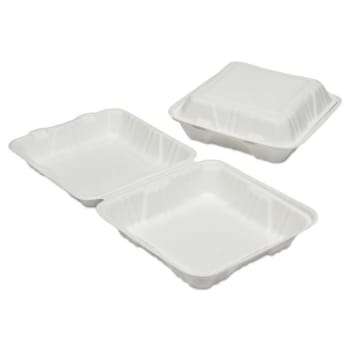 Skilcraft 1-Compartment Clamshell Food Container (200-Box)