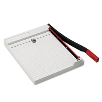 Image for Skilcraft Paper Trimmer, 10 Sheets, Steel Base, 18 X 18 from HD Supply