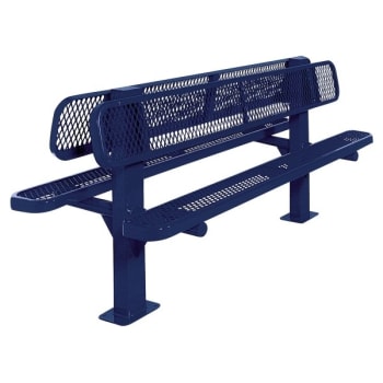 Image for Ultrasite® Diamond Ultra Blue Surface Mount Double Sided Bench 6' from HD Supply