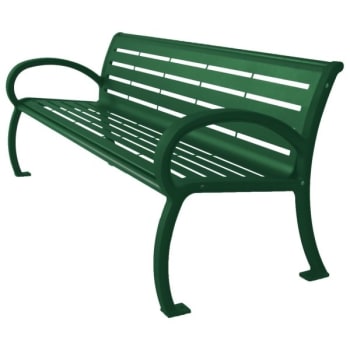 Image for Ultrasite® Premium Green Portable Wilmington Bench 4' Slat from HD Supply