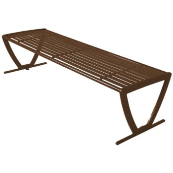 Image for Ultrasite® Premium Brown Portable Augusta Bench 6' And Armrests from HD Supply