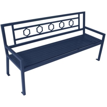 Image for Ultrasite® Ultra Blue Huntington Bench 6' from HD Supply