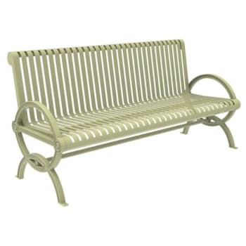 Image for Ultrasite® Beige Portable Durham Bench 6' Vertical Slat from HD Supply