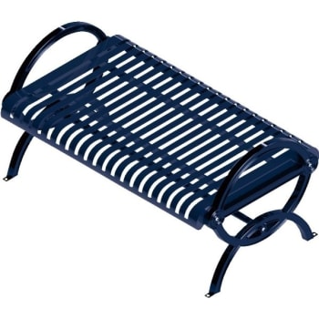 Image for Ultrasite® Ultra Blue Portable Durham Bench 4' Vertical Slat from HD Supply