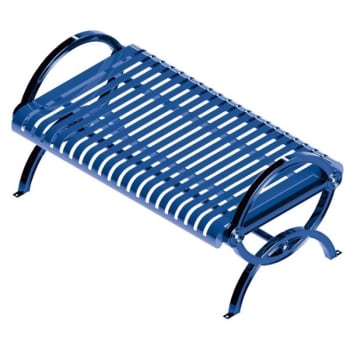 Image for Ultrasite® Blue Portable Durham Bench 4' Vertical Slat from HD Supply