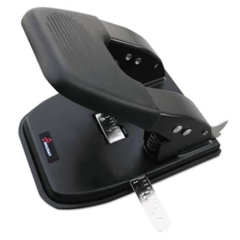 Image for Skilcraft Adjustable Two-Hole Punch, 1/4 Holes, Black from HD Supply