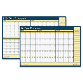 Image for Skilcraft 90/120-Day Undated Reversible/Erasable Planner, 36 X 24 from HD Supply