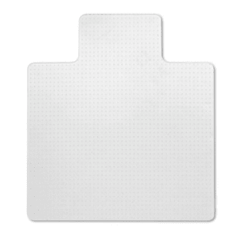 Image for Skilcraft Pvc Chair Mat, Medium-To-High Pile Carpet, 45 X 53, Clear from HD Supply