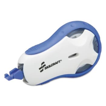 Image for Skilcraft Correction Tape, Refillable Applicator, Blue from HD Supply