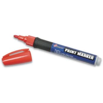 Image for Skilcraft Paint Marker, Medium Bullet Tip, Red, Package Of 6 from HD Supply