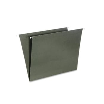 Image for Skilcraft Hanging File Folder, Letter Size, Straight Tab, Green, Pack Of 25 from HD Supply
