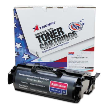 Image for Skilcraft Remanufactured T650h11a High-Yield Toner, 25000 Page-Yield, Black from HD Supply