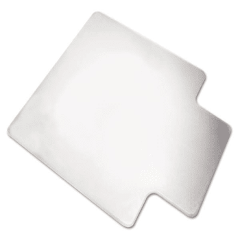 Image for SKILCRAFT PVC Chair Mats, High-Pile Carpet, 60 X 46, Clear from HD Supply