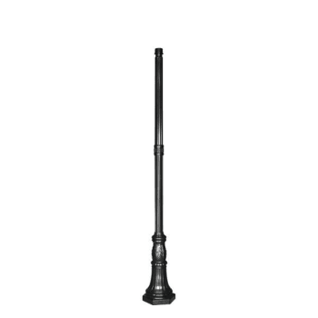 Image for Gama Sonic® 8 Feet Commercial Pole - 3 Inch Diameter, Black Powder Aluminum from HD Supply