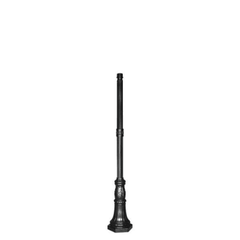 Image for Gama Sonic® 6.5 Feet Commercial Pole - 3 Inch Diameter, Black Powder Resin from HD Supply