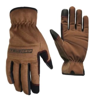 Image for True Grip® Duck Canvas Premium Utility Gloves, Large from HD Supply