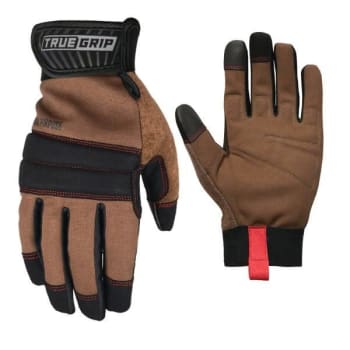 True Grip® Duck Canvas General Purpose Gloves, Large