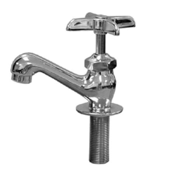 Jones Stephens Chrome Plated Heavy Pattern Basin Faucet With Aerator - Lead Free