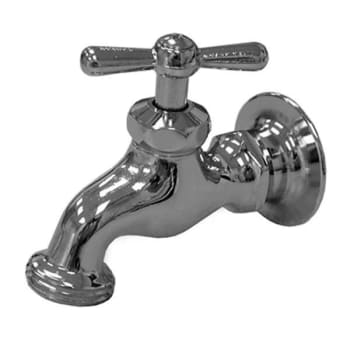 Image for Jones Stephens Chrome Plated Single Kitchen Sink Faucet With Fixed Flange from HD Supply