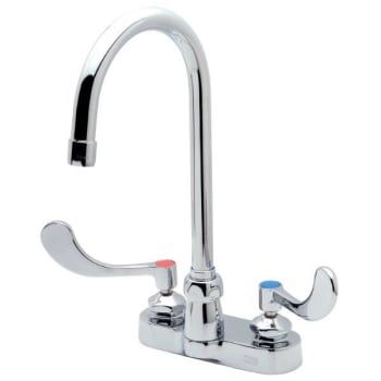 Image for Zurn Aquaspec® Gooseneck Faucet, 4 Centerset, 5 3/8 Spout, 1.5 Gpm from HD Supply