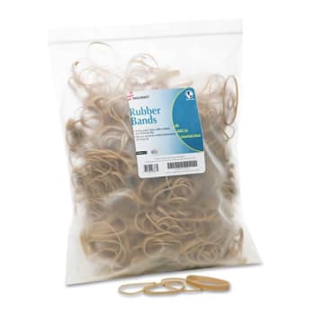 Image for Skilcraft Rubber Bands, Size 54, Assorted Gauges, Beige, 1 Lb, Package Of 1900 from HD Supply