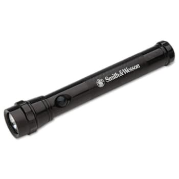 Image for Skilcraft Smith And Wesson Aluminum Flashlight, 2 Aa Batteries, Black from HD Supply