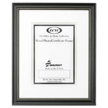 Image for SKILCRAFT Black Frames, Certificate/Photo, 10 X 14, Case Of 6 from HD Supply