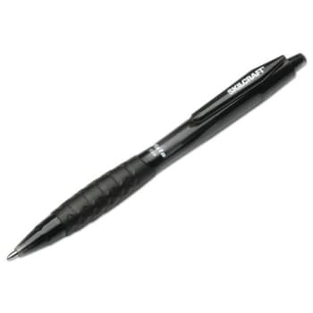 Image for Skilcraft Vista Retract Ballpoint Pen, Black Ink, Smoke Barrel, Package Of 12 from HD Supply