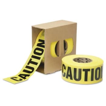 Image for SKILCRAFT Caution Barricade Tape, 2 Mil Thick, 3 W X 1,000 Ft, Roll from HD Supply