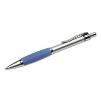 Image for Skilcraft Precision 305 Ballpoint Pen, 1mm, Blue, Silver Barrel, Package Of 12 from HD Supply