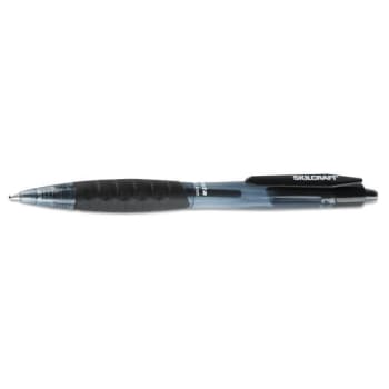Image for Skilcraft Vista Ballpoint Pen, 1.4mm, Black Ink, Smoke Barrel, Package Of 12 from HD Supply