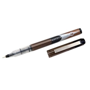 SKILCRAFT Needle Point Tip Roller Ball Pen (Black) (12-Pack)