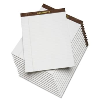 Image for Skilcraft Brown Binder 50 Sheet Legal Pads (12-Pack) from HD Supply