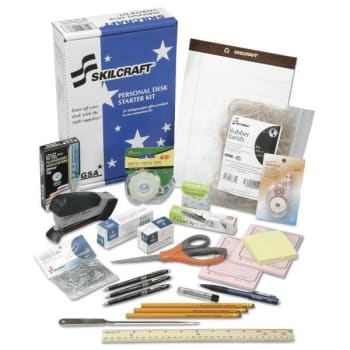 Image for SKILCRAFT Employee Start-Up Office Kit, 21 Items-15 Required Jwod Items from HD Supply