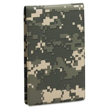 Image for Skilcraft Pocket Padfolio W/Memo Book, 4 X 6, Camouflage, Package Of 12 from HD Supply