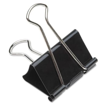 Image for SKILCRAFT Binder Clip (Large) (12-Pack) from HD Supply