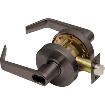 Image for Dexter C2000 Cylindrical Classroom Lock Regular Lever Less SFIC Satin Bronze from HD Supply