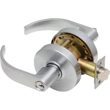 Image for Dexter C2000 Cylindrical Privacy Lock Curved Lever Satin Chrome from HD Supply