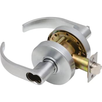 Image for Dexter C2000 Cylindrical Classroom Lock Curved Lever Less SFIC Satin Chrome from HD Supply