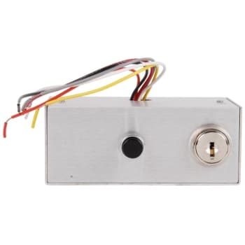 Image for Dortronics 5246 Switch Console 1 Spdt Key Switch 1 Spdt Push Button from HD Supply