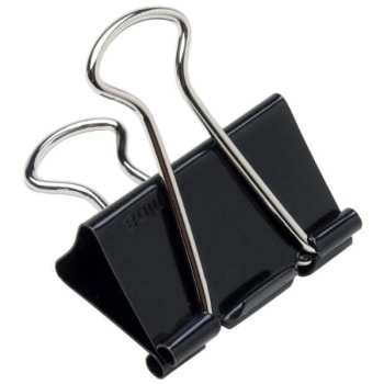 Image for Skilcraft Binder Clip (Medium) (12-Pack) from HD Supply