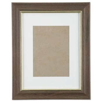 Image for Skilcraft Walnut Vinyl Frames, Certificate/photo, 8 X 10, Case Of 12 from HD Supply