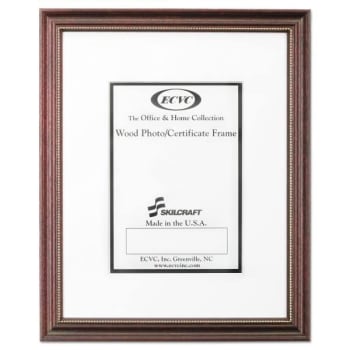 Image for Skilcraft Mahogany Frames, Certificate/Photo, 11 X 14, Case Of 12 from HD Supply